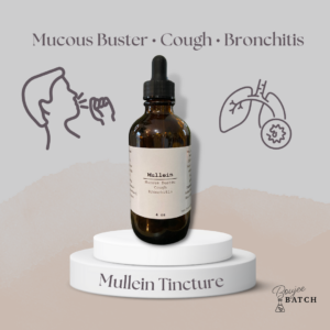 Mullein Double Extract Tincture + Terpenes 60 ml