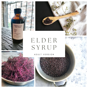 Elder Syrup (Adult) Limited Edition